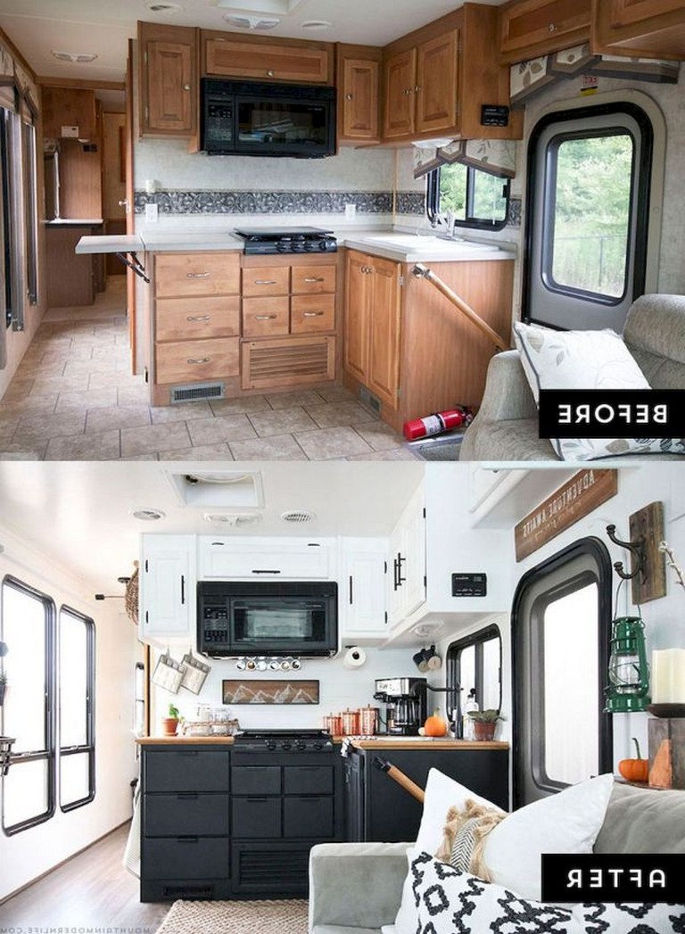 Amazing Camper Remodel Ideas For Renovating Rv Travel Trailers Page Of