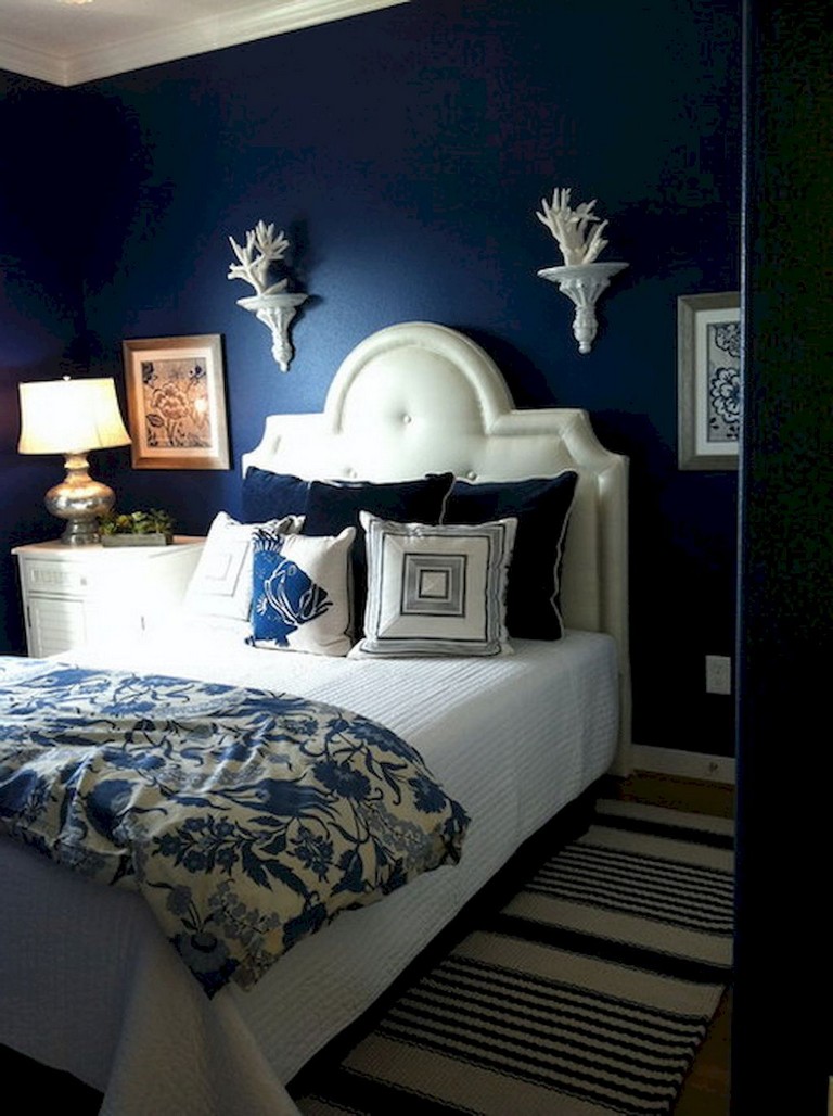 37 Amazing Navy Master Bedroom Decor Ideas Page 32 Of 39 1201