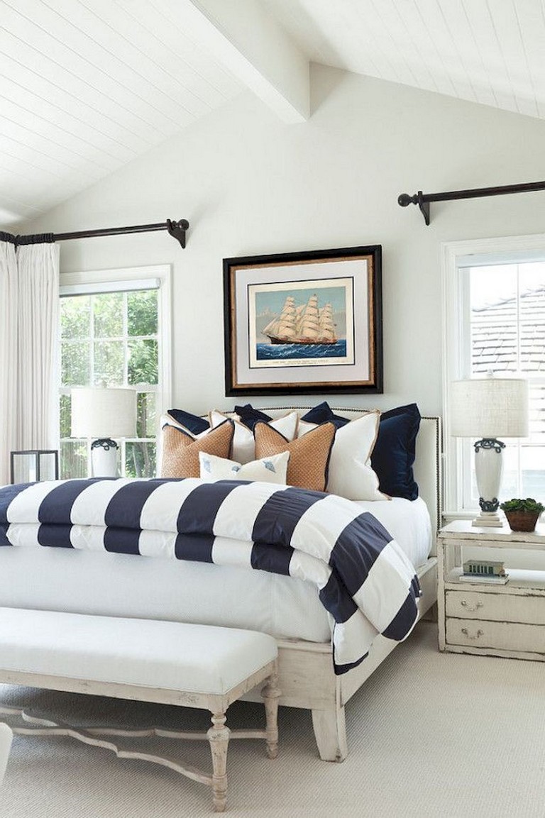 37+ Amazing Navy Master Bedroom Decor Ideas - Page 7 of 39