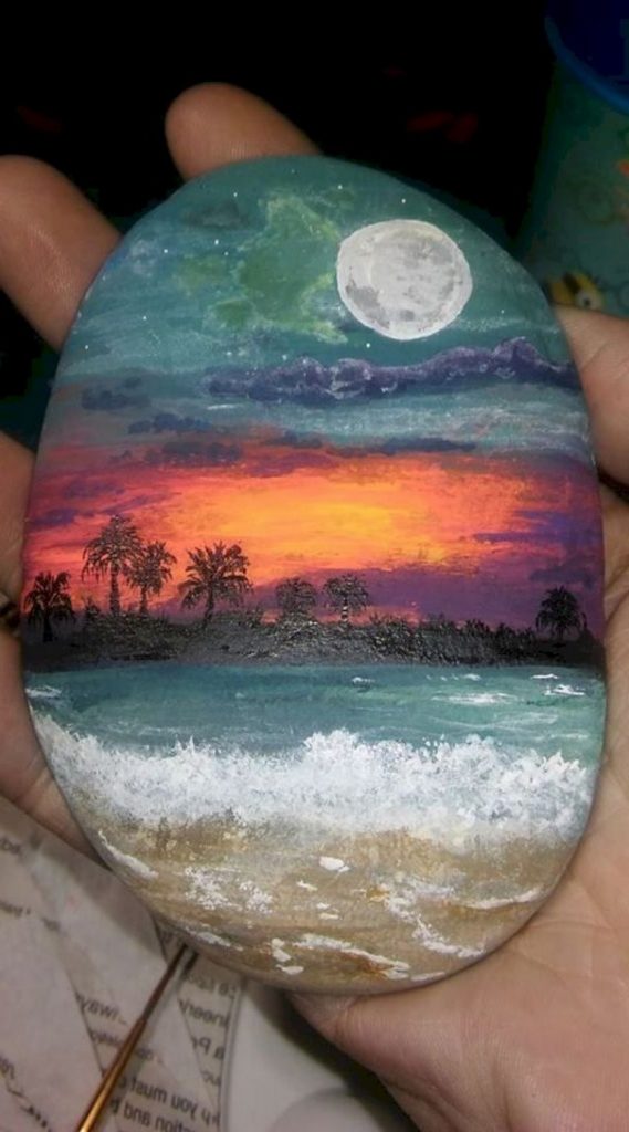 55+ Beautiful DIY Painted Rock Ideas - Page 45 of 61