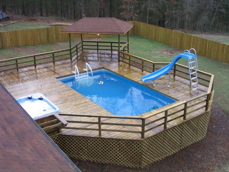 beautiful above ground pool ideas