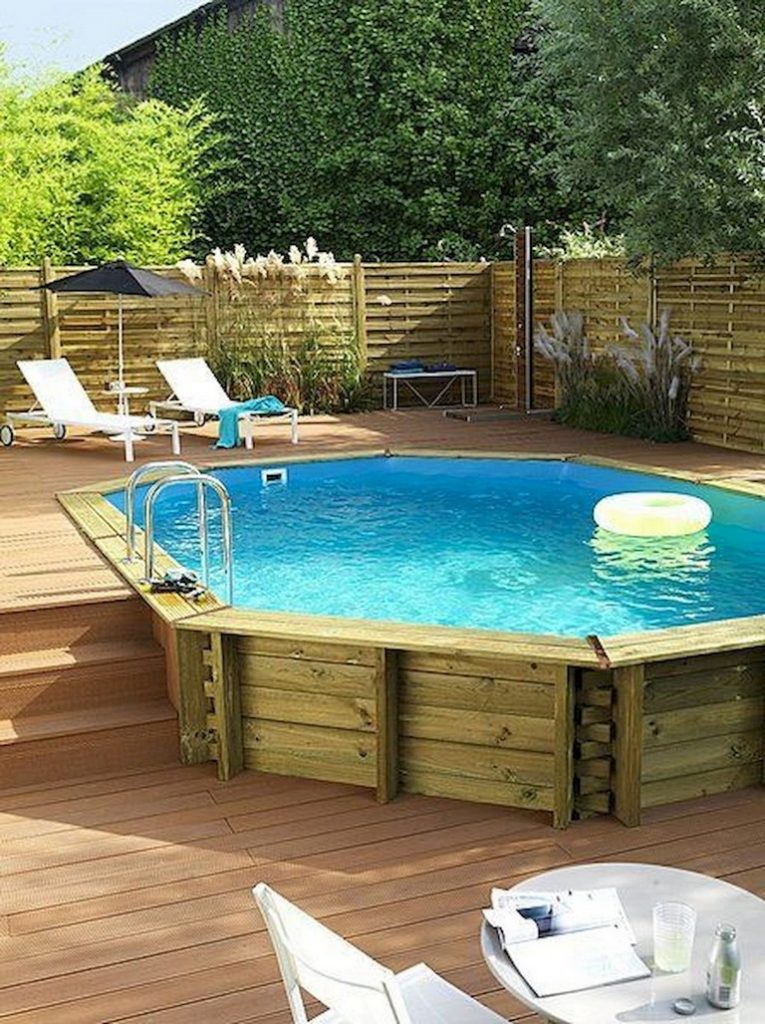 modern above ground pool ideas