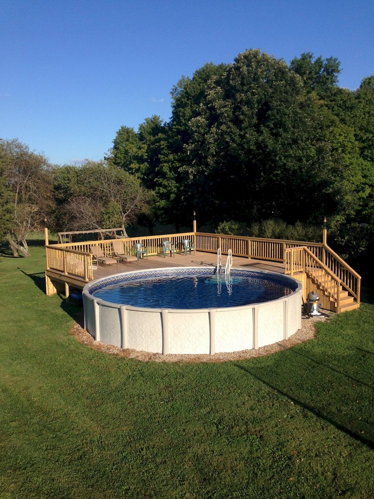 75+ Fabulous Above Ground Pool Ideas - Page 60 of 76