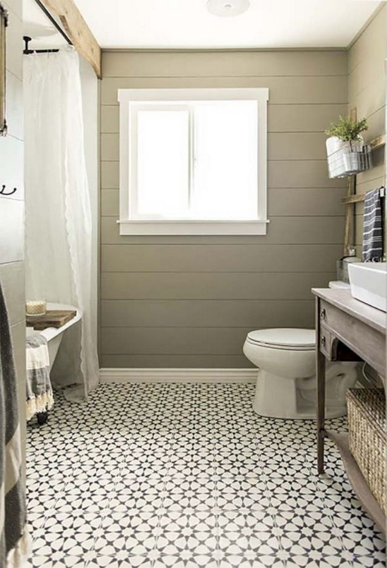 75+ Rustic Farmhouse Bathroom Tiles Ideas - Page 6 of 19