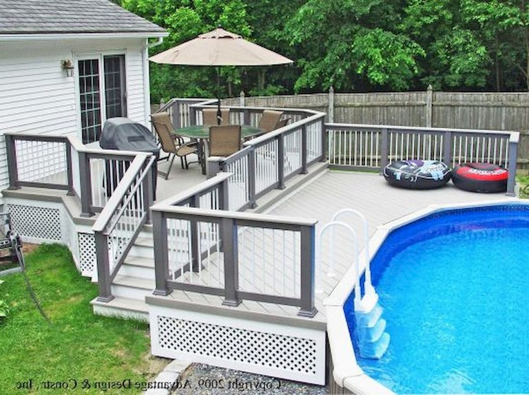 55+ Wonderful Ground Pool Decorating Ideas - Page 4 of 56