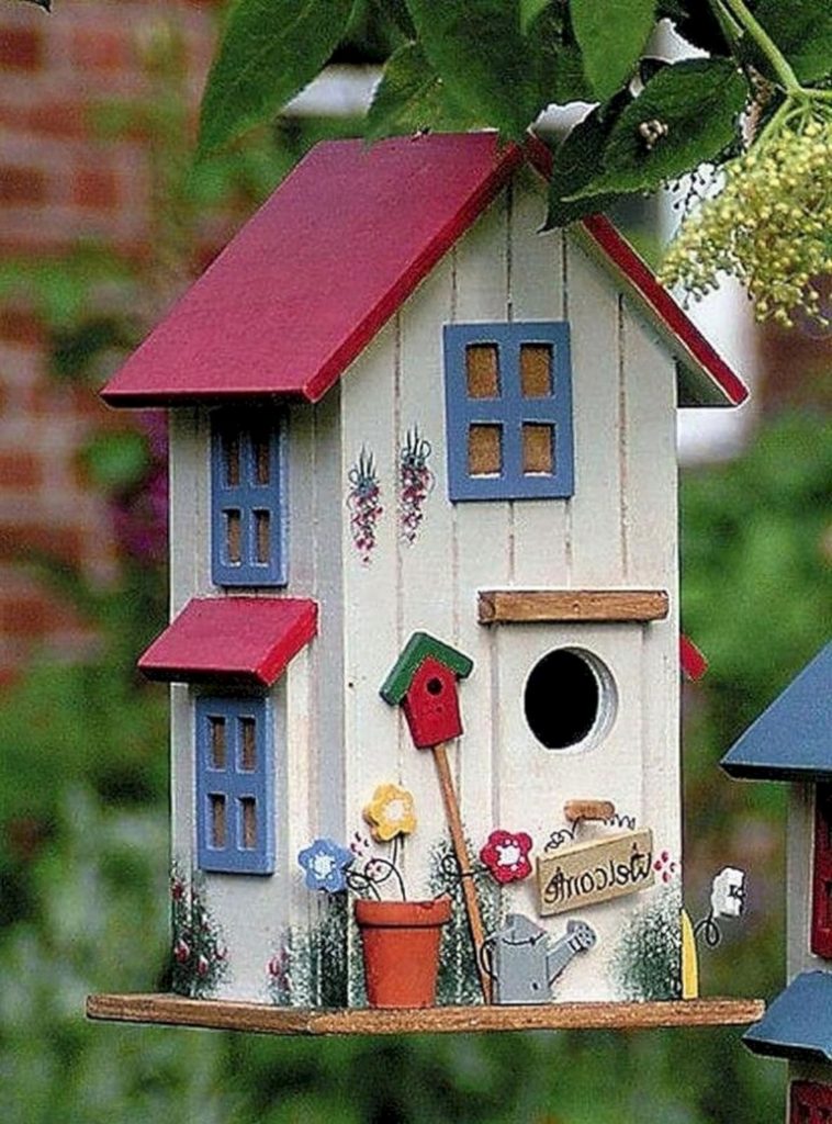 63+ Creative & Cool Birdhouse Design Ideas To Make Birds Easily to Nest ...