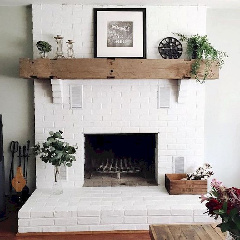 64+ Smart Scandinavian Fireplace Ideas Makeover for Your Living Room ...