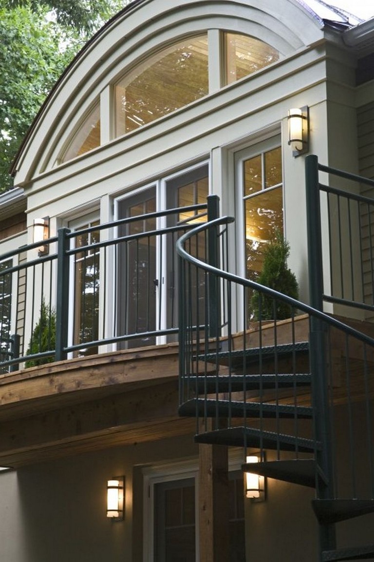 92+ Stunning Second Floor Balcony Architecture Ideas