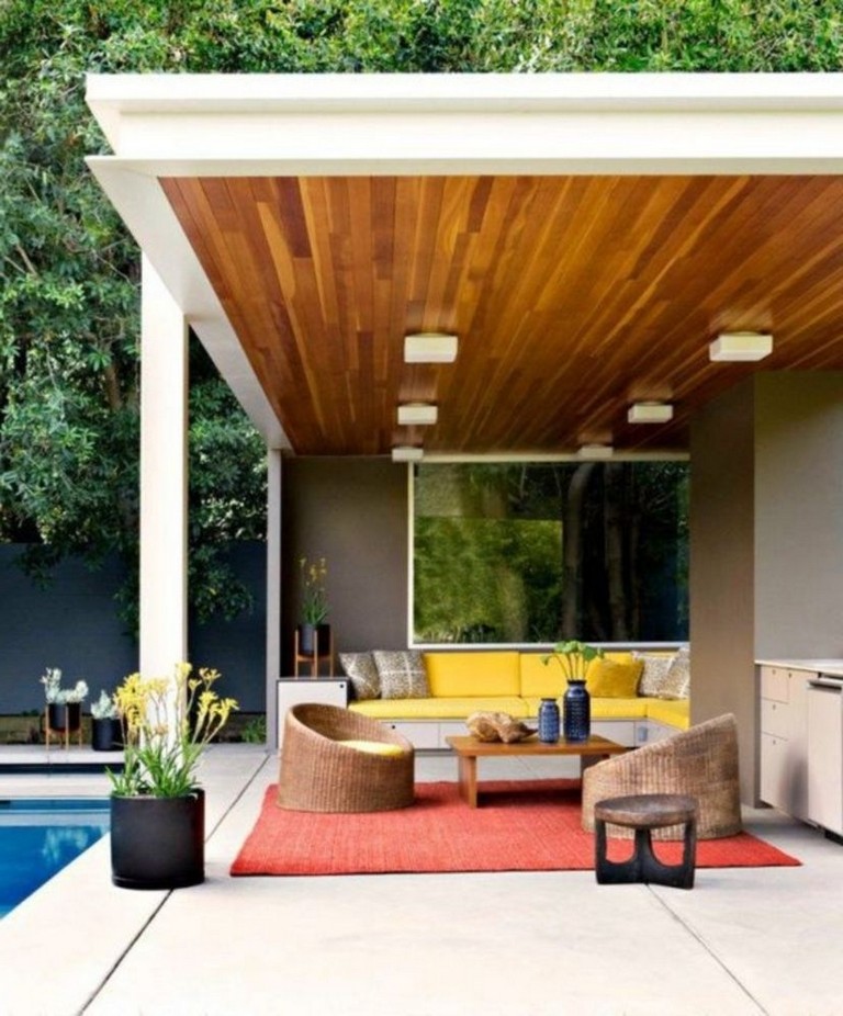 10+ Easy and Modern Outdoor Patio Design for your home